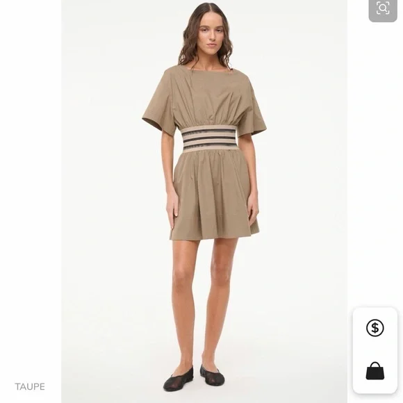 ⭐️NWT Staud Amy Mini Dress⭐️ - Picture 2 of 11